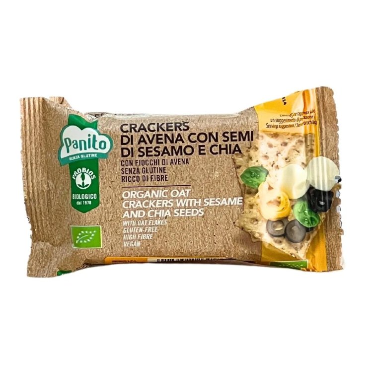 Crackers Avena Sesamo e Chia Panito 35g