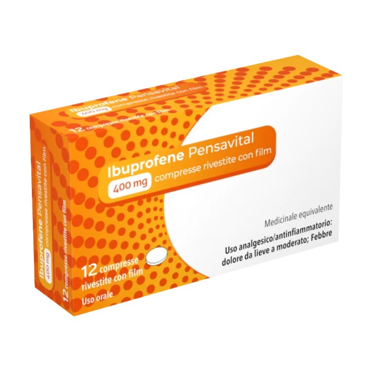 Ibuprofene Pensavital 12 Compresse 400mg