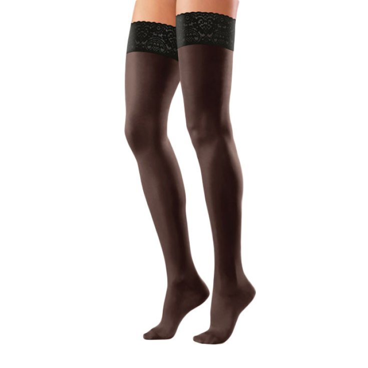 Calza Autoreggente Corto Nero 2 Varisan&reg; Soft 1 Paio