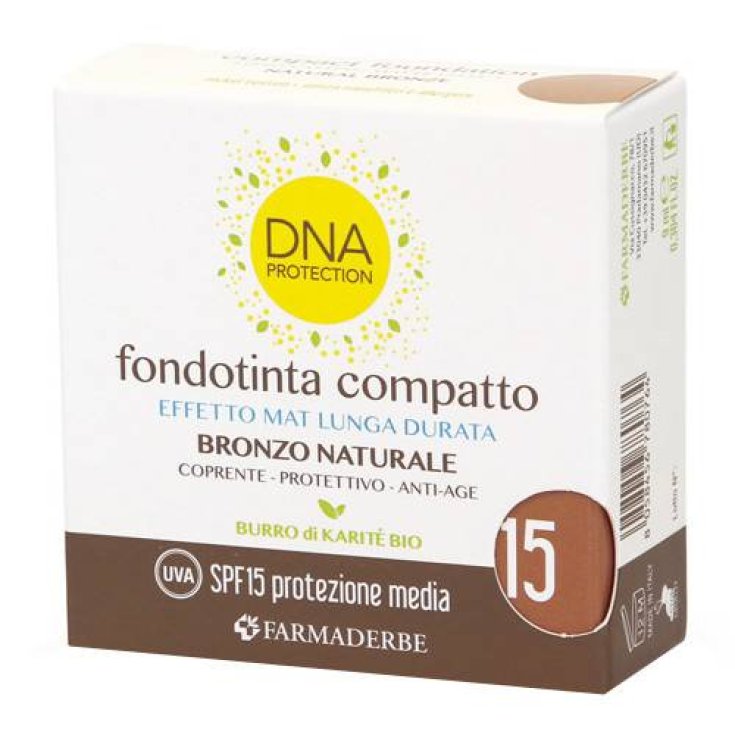 DNA PROTECTION Desert Flower Fondotinta Bronzo Spf15 FARMADERBE® 9ml