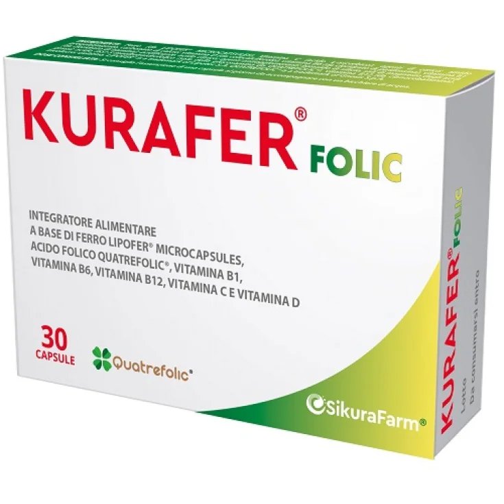 Kurafer® Folic Sikurafarm 30 Capsule