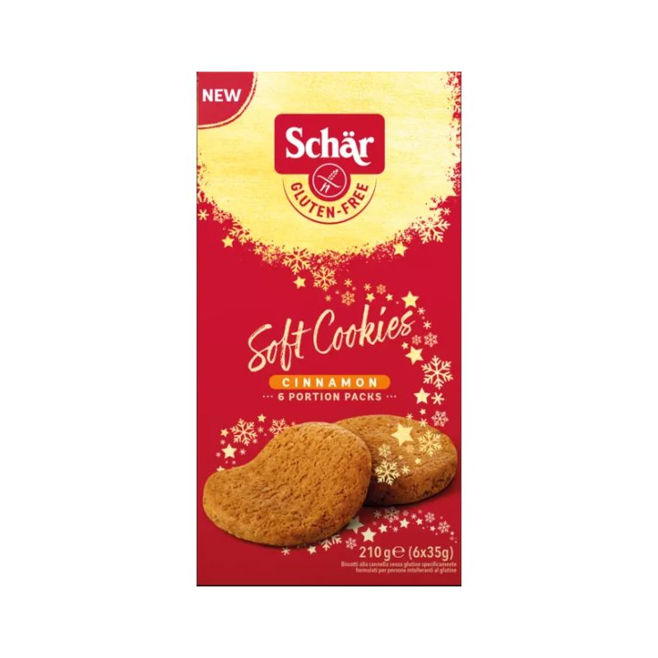 Soft Cookie Cinnamon Schar 210g