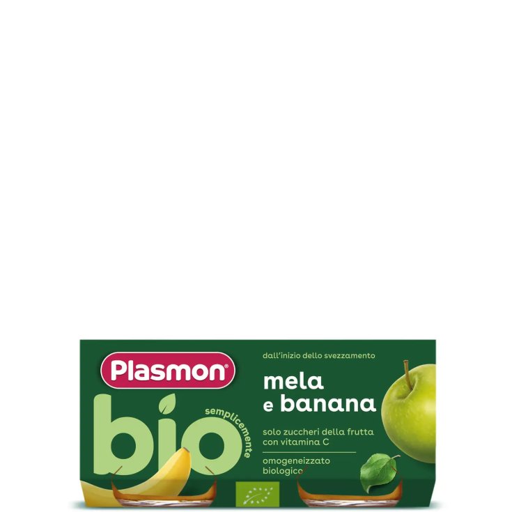 Mela E Banana Bio Plasmon 2x80g
