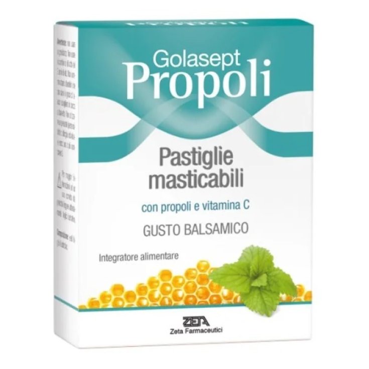 Golasept Propoli Gusto Balsamico 20 Compresse Masticabili