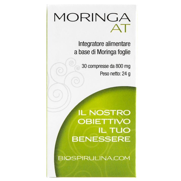 Moringa AT Biospirulina.Com 30 Compresse 