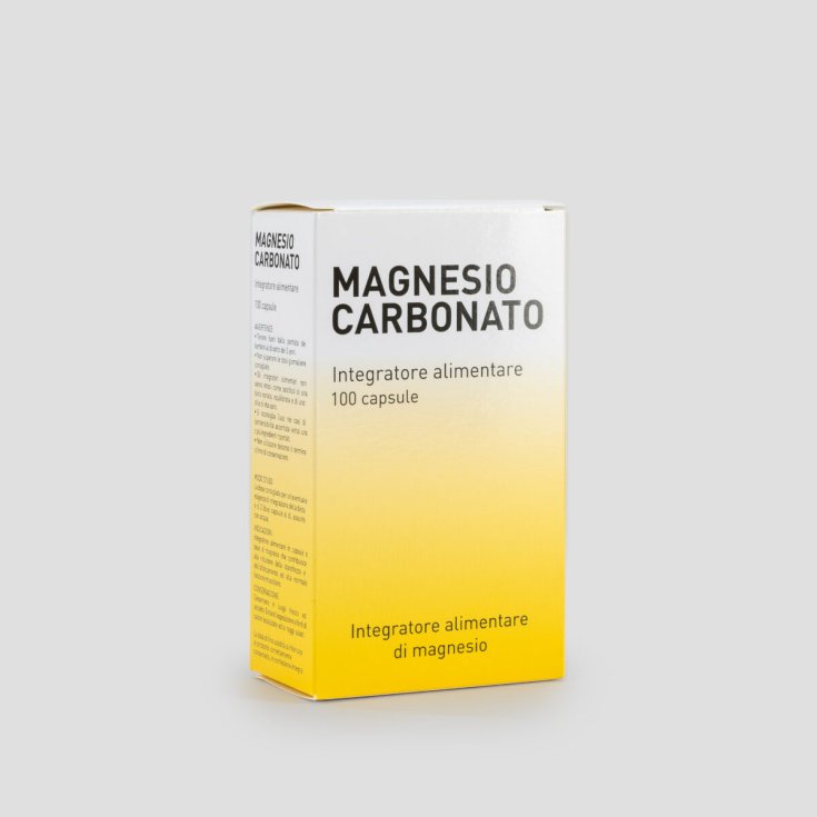 Magnesio Carbonato 0,5g 100 Capsule