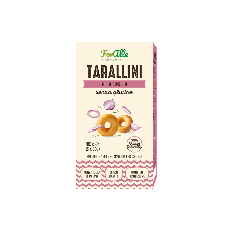 Tarallini Alla Cipolla Foralle 6x30g