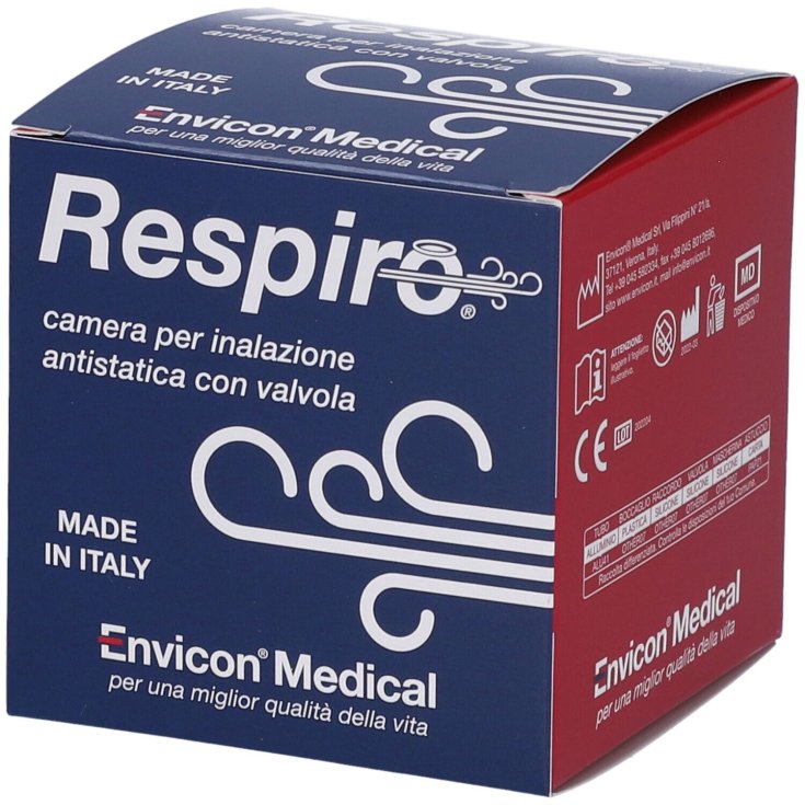 Respiro Camera Per Inalazione Antistatica Envicon Medical 1 Pezzo