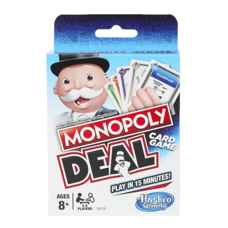 Monopoly Deal Card Game Hasbro Gioco Completo