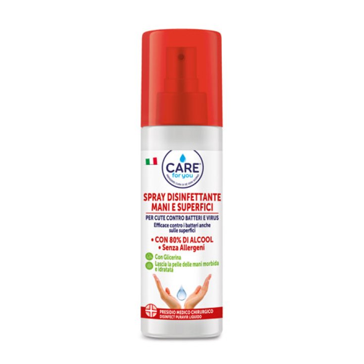 Spray Disinfettante Care For You 100ml - Farmacia Loreto