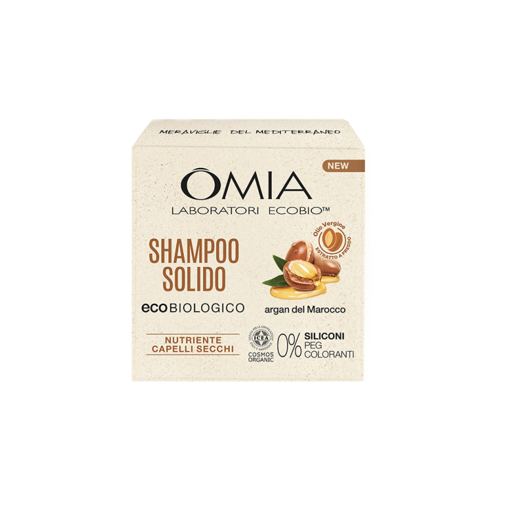 Shampoo Solido Argan Del Marocco Omia 50ml