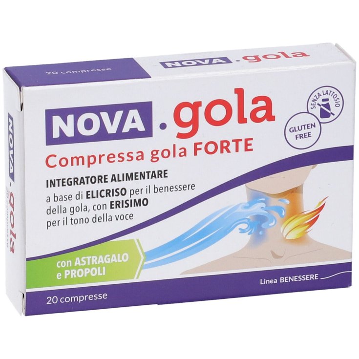 NOVA.Gola Forte 20 Compresse