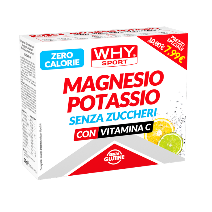 Magnesio Potassio Senza Zuccheri Why Sport 10 Bustine