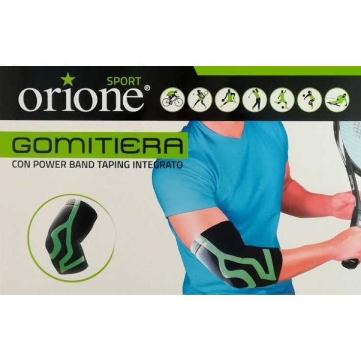 Orione Gomitiera Con Power Band Taping Integrato Nero S Safte 1 Pezzo