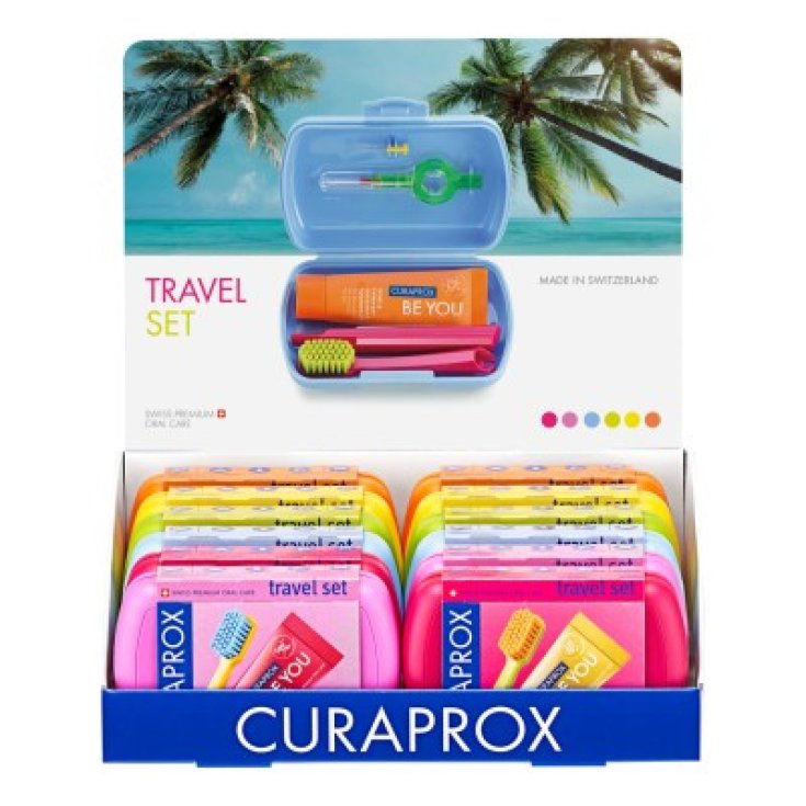 Travel Set Be You Display Curaprox 12 Pezzi