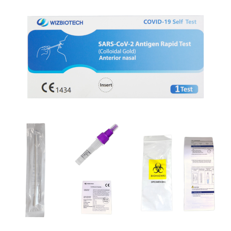  Test Antigenico Rapido Covid-19 WzBiotech 1 Test