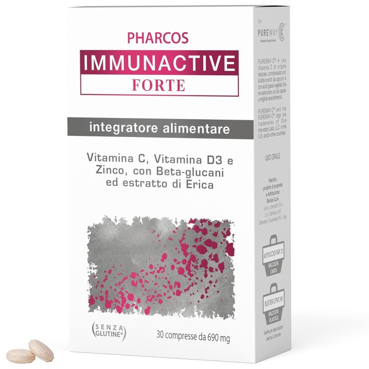 Immunactive Forte PHARCOS 30 Compresse