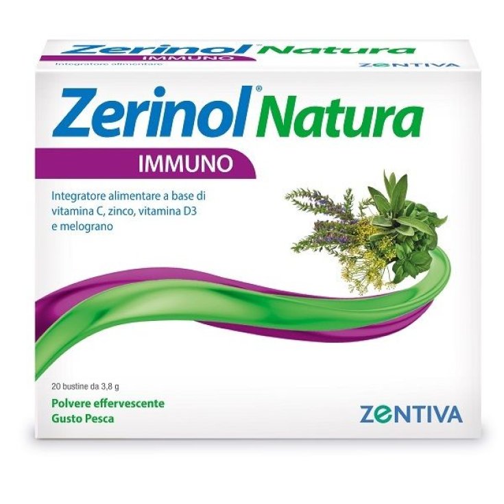 Zerinol Natura Immuno Zentiva 20 Bustine