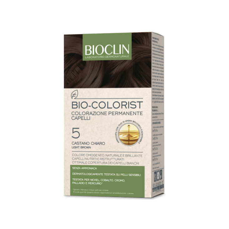 Bio-Colorisr 5 Castano Chiaro Bioclin 1 Kit