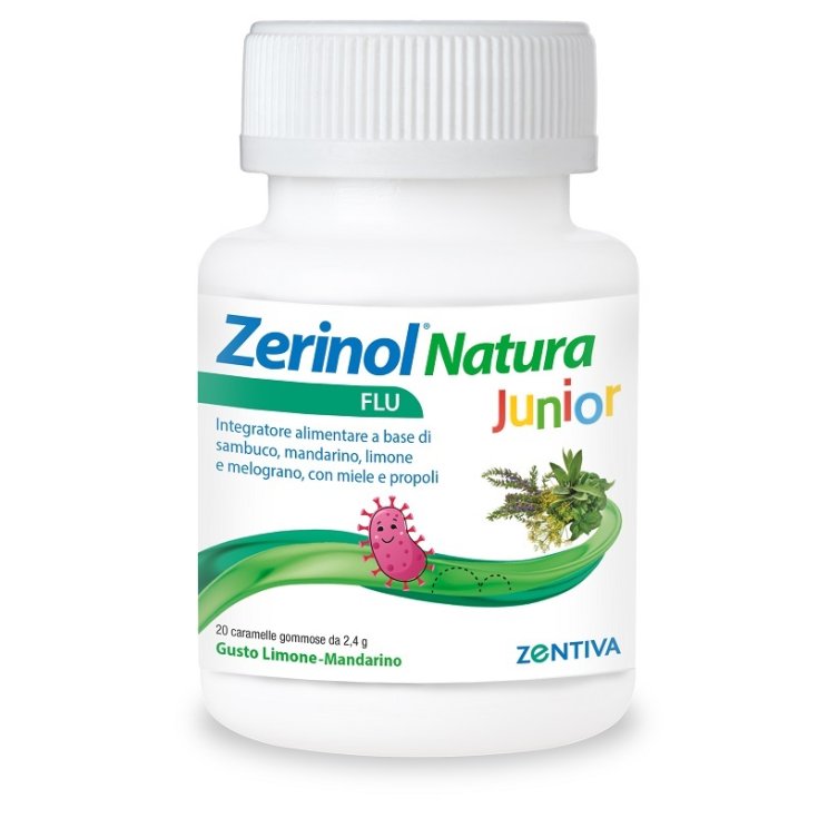 Zerinol Natura Flu Junior Zentiva 20 Caramelle Gommose