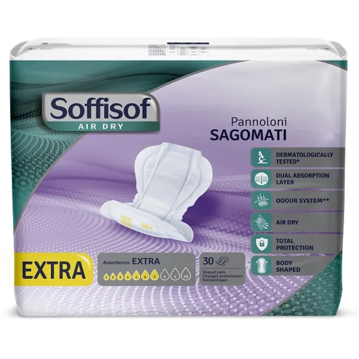 Soffisof Air Dry Sagomati Extra 30 Pezzi