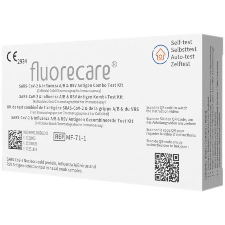 fluorecare® SARS-CoV-2 & Influenza A/B & RSV
