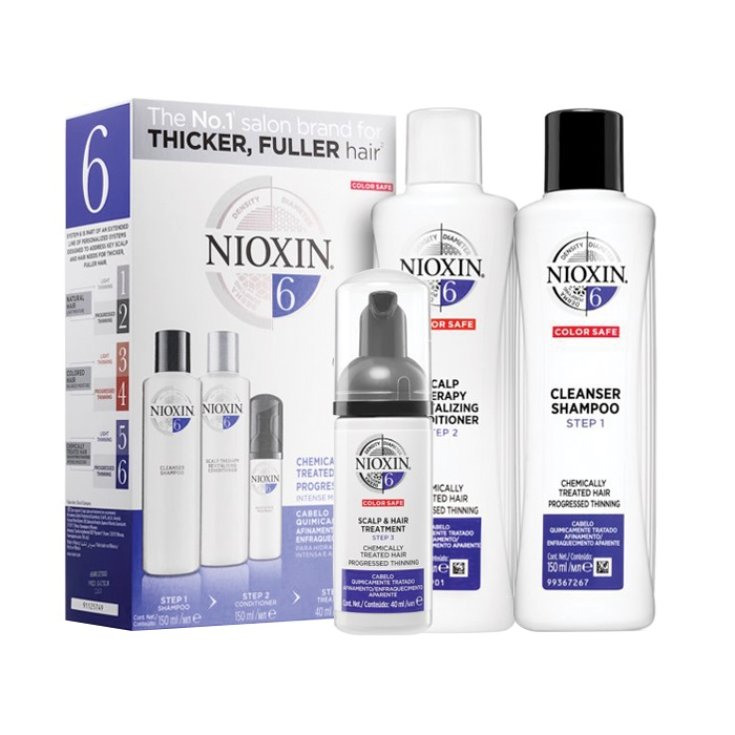 Sistema 6 Kit Trifasico Maxi Nioxin