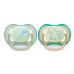 AVENT Succhietto Ultra Air Night Time 0-6m Stella Cometa/Gufo Philips 2 Pezzi