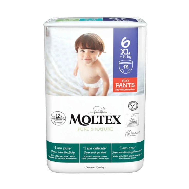Pannolino Moltex Pure & Nature Tg.6 18 Pezzi