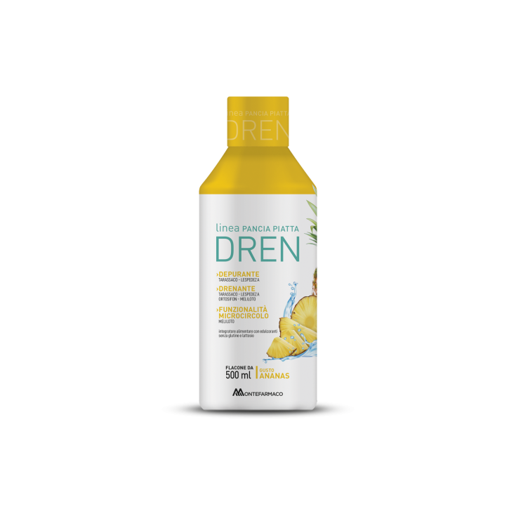 PANCIA PIATTA DREN 500 ML ANANAS