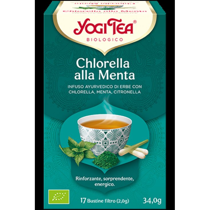 Chlorella alla Menta Yogi Tea 17 Bustine
