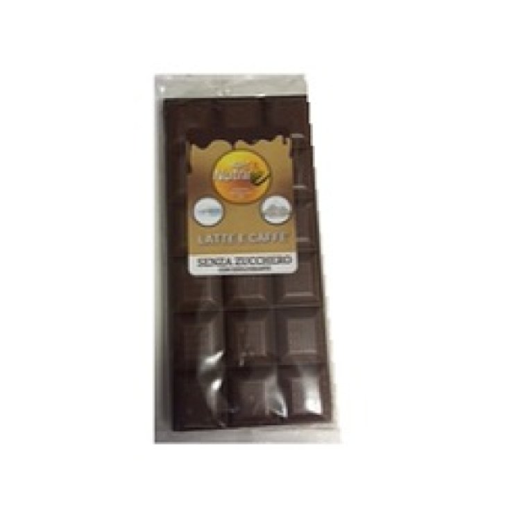 Tavoletta LATTE E CAFF&Egrave;&nbsp;Maltitolo Nutrir&egrave; 100g