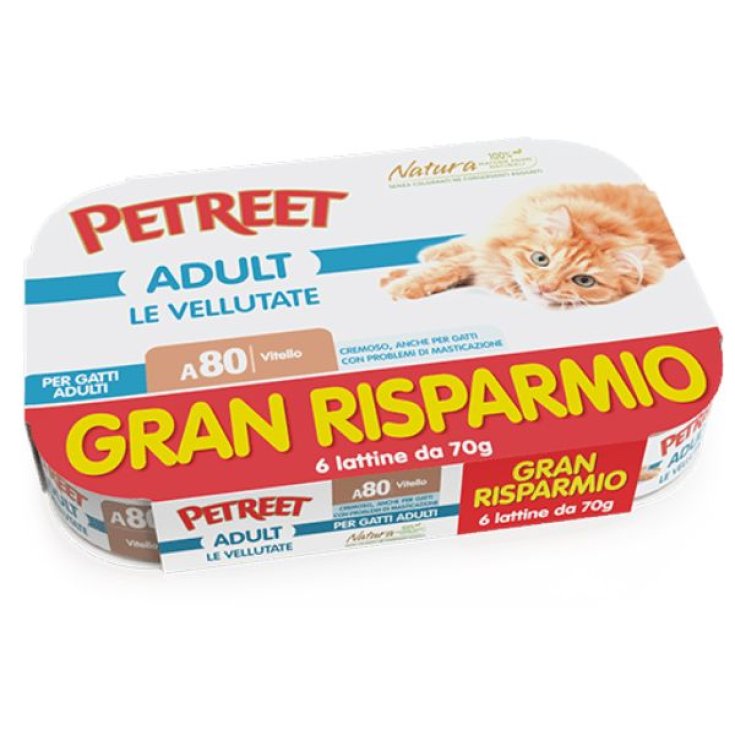 Vellutate Cat Vitello Petreet  6x70g