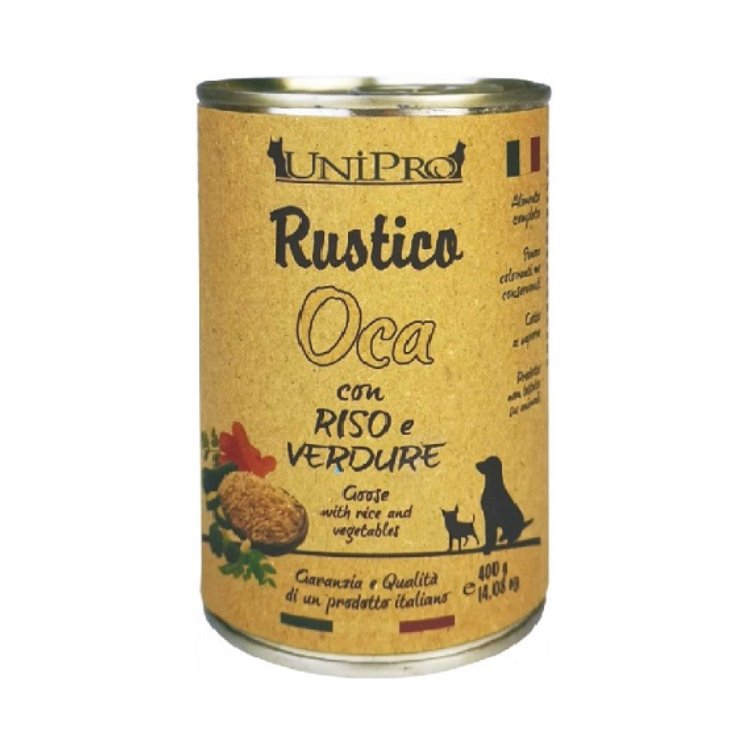 Rustico Oca con Riso e Verdure UNIPRO 400g