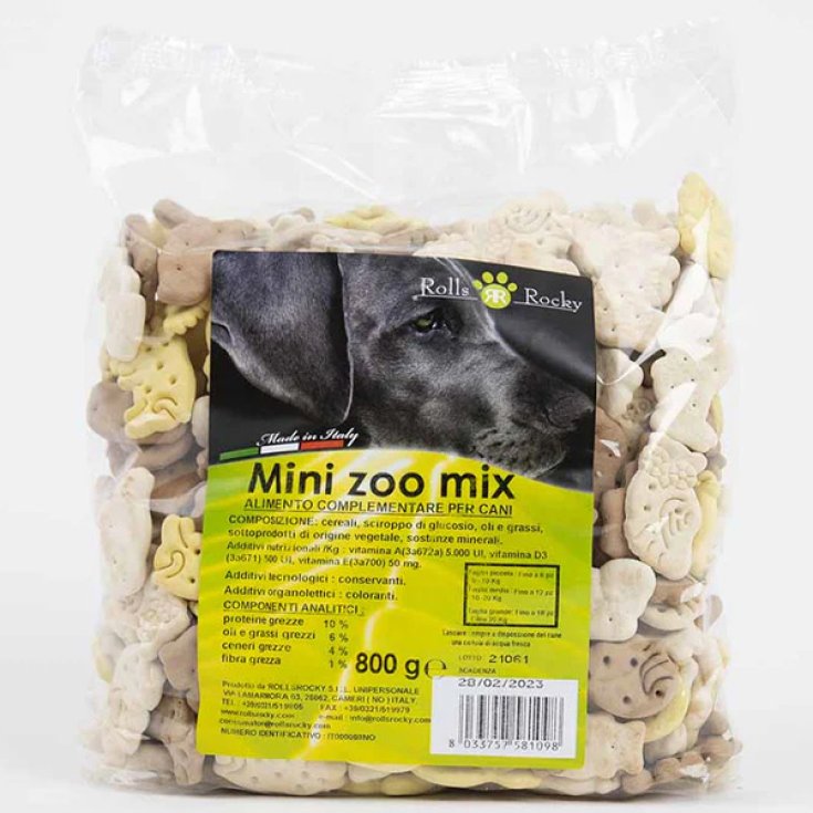 Biscotti Mini Zoo Mix RollsRocky 800g