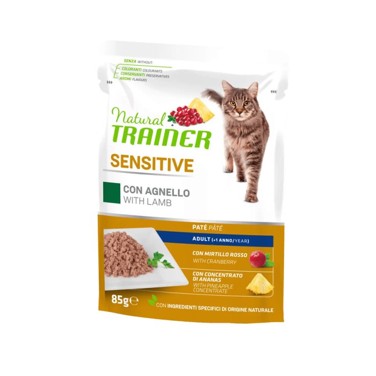 Sensitive Adult Agnello Umido Natural Trainer 85g