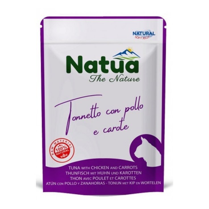 Tonno&nbsp;Pollo e Carote Natua Cat 70g&nbsp;