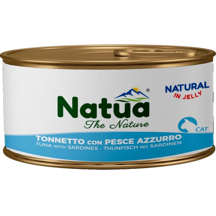 019 Cat Jelly Tonnetto Con Pesce Azzurro Natua® 85g