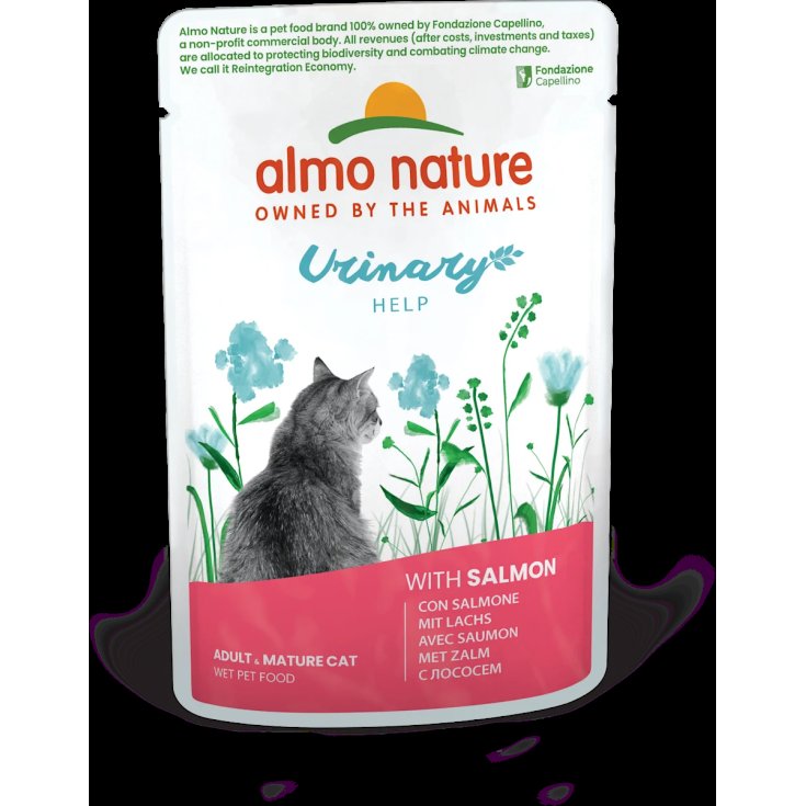 Urinary Help Salmone Almo Nature Gatto 70g
