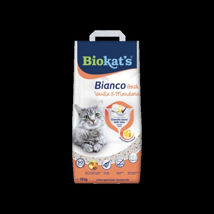 Bianco Fresh Vaniglia&Mandarino BioKats 10kg