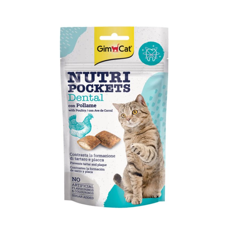 Nutri Pockets Dental Con Pollame GimCat 60g