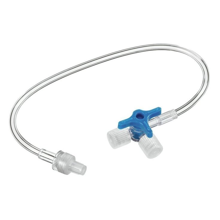 Rubinetto a 3 Vie con Prolunga in PVC 25cm