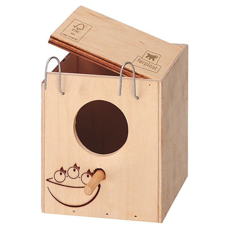 Nido Mini Legno Ferplast 1 Pezzo