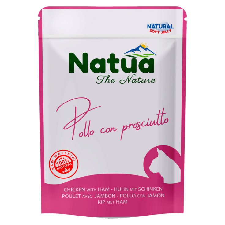 Natural Cat Adult Pollo con prosciutto Natua 70g