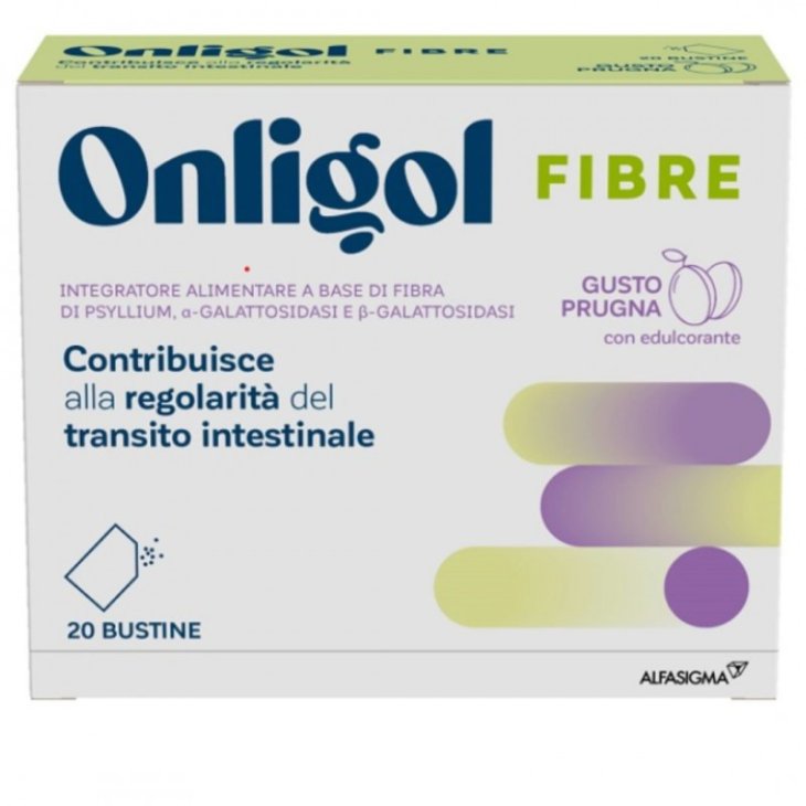 Onligol Fibre Prugna Alfasigma 20 Bustine