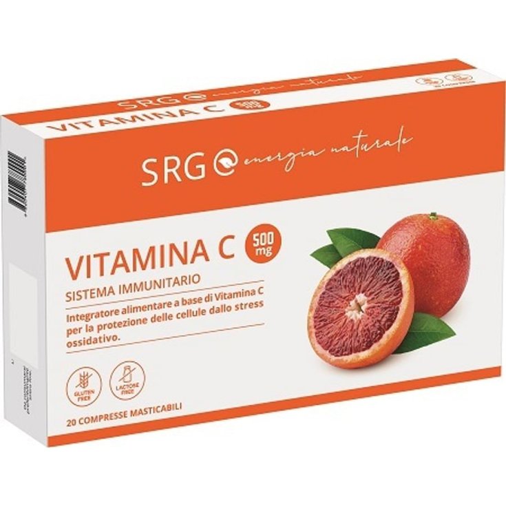 Vitamina C Sgr Energia Naturale 20 Compresse