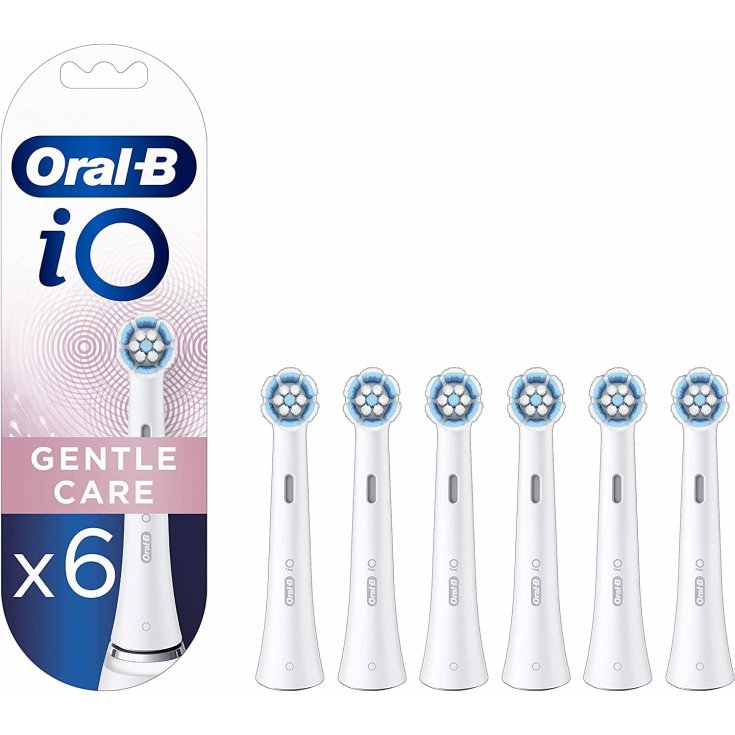 Gentle Care Testine Spazzolino Elettrico Oral-B Io 6 Pezzi 