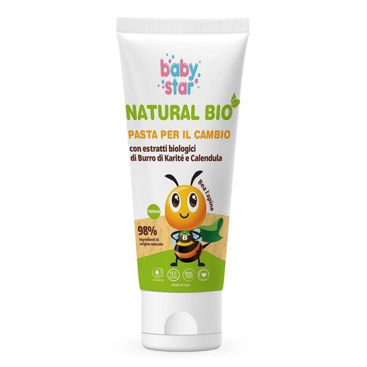 Natural Bio Pasta Per Il Cambio BabyStar 100ml 