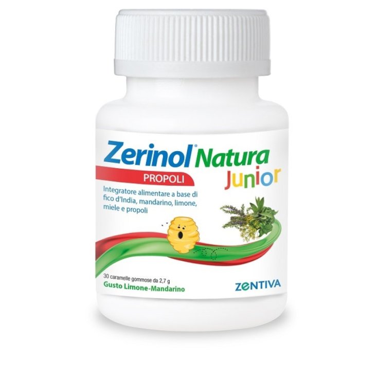 Zerinol Natura Propoli Junior Zentiva 30 Caramelle
