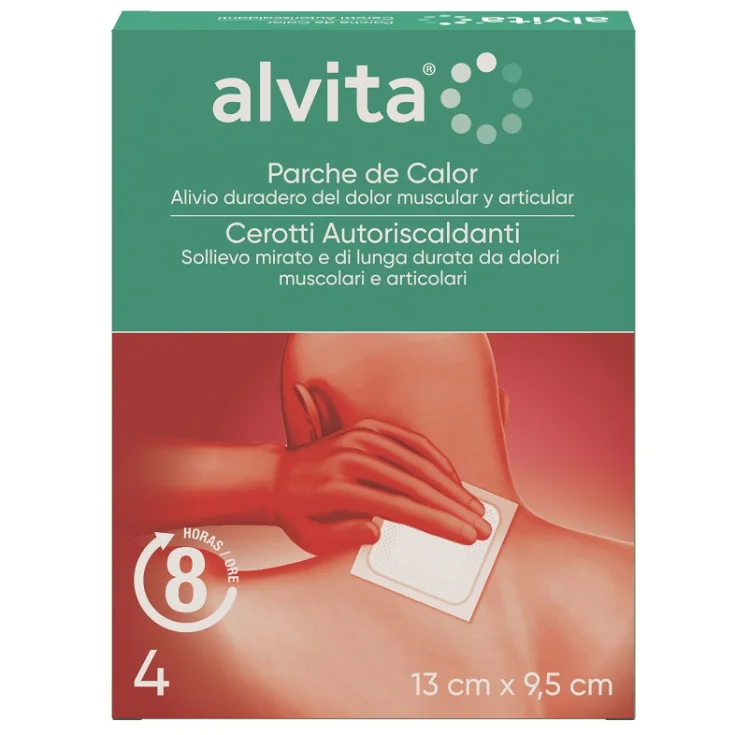 Cerotti Autoriscaldanti Alvita 4 Pezzi